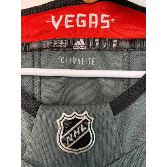 Adidas Vegas Golden Knights Reaves 75 NHL Climalite Jersey Womens Small EUC 7355 - Picture 4 of 8